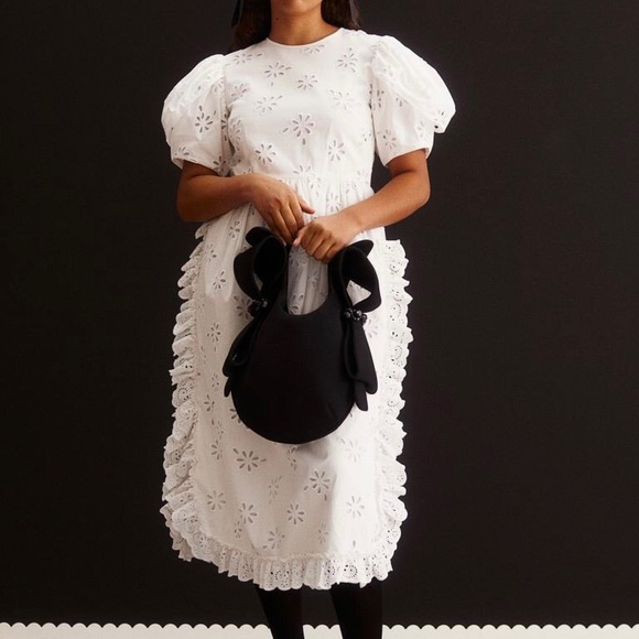 Simone Rocha x H&M Eyelet Embroidery Dress, S - Picture 8 of 8